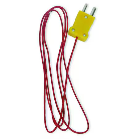 Temperature Probe, Mini Plug, Type K, 4Jpl8