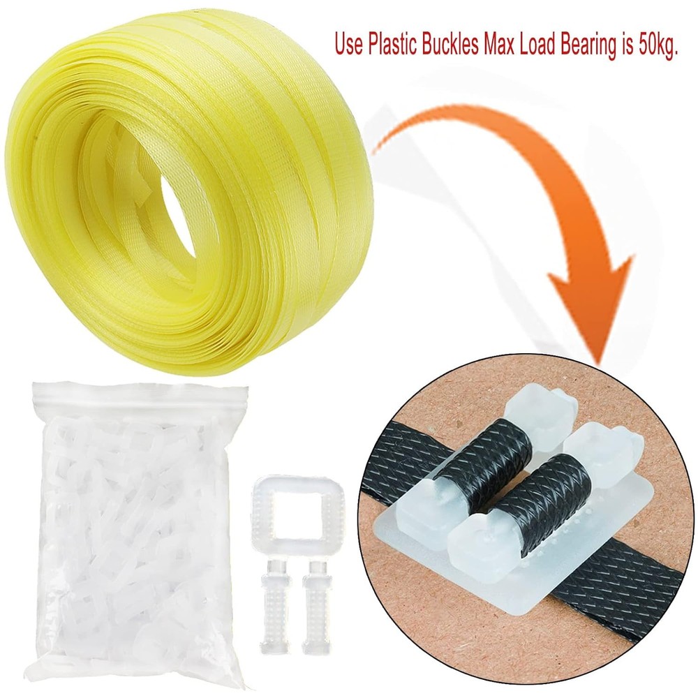 Box Packing Strapping Tool, Polypropylene Pallet/Box kit: 330' x...