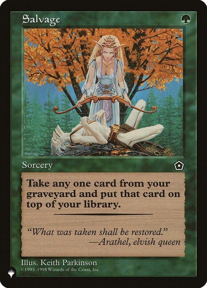Salvage The List Reprints MTG LP