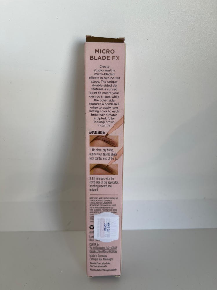 Doll Face Beauty MicroBlade FX Brow Shaping Pen - Cool Brown