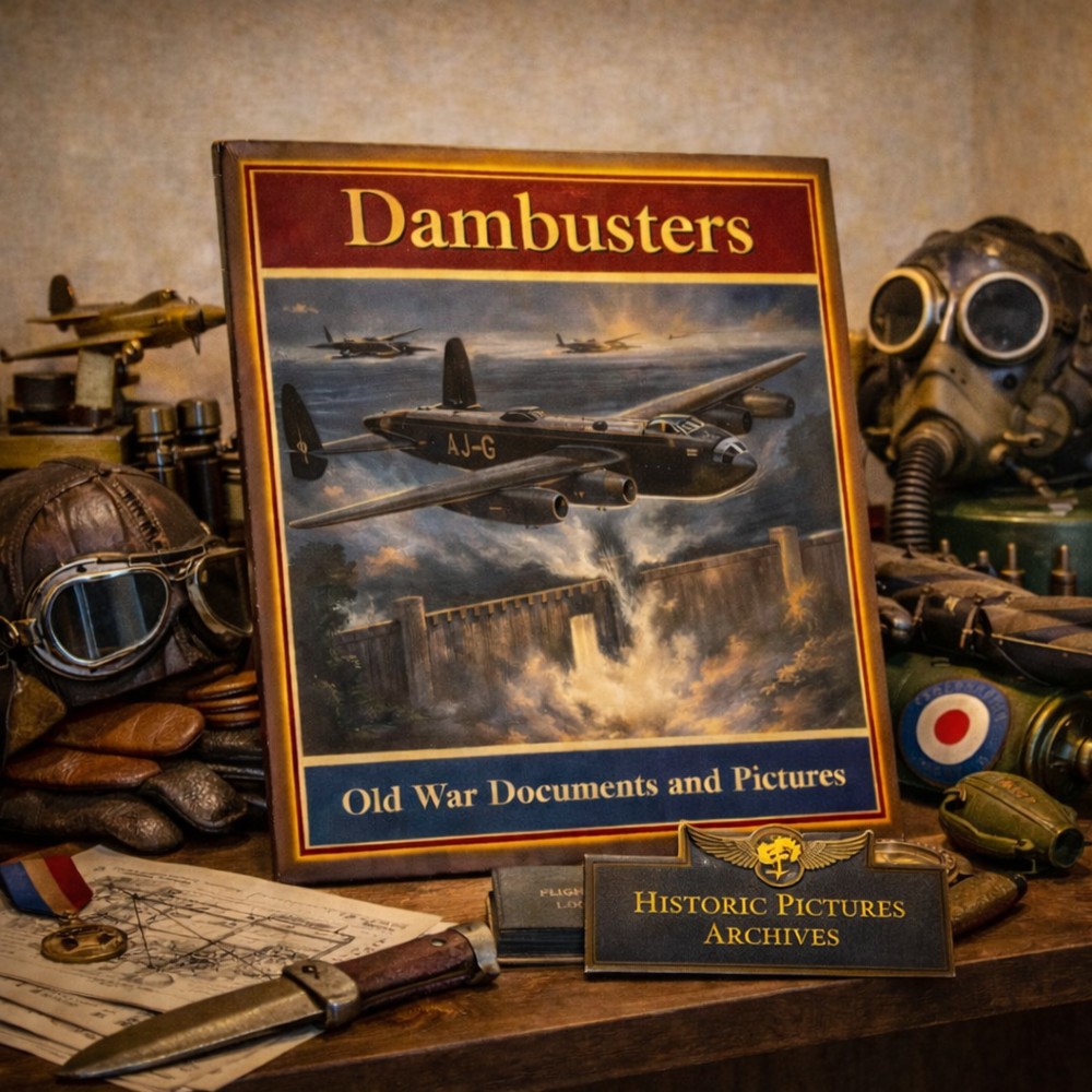DAMBUSTERS RAIDS WING COMMANDER GUY GIBSON'S 6 PAGE PILOTS FLYING LOG BOOK.