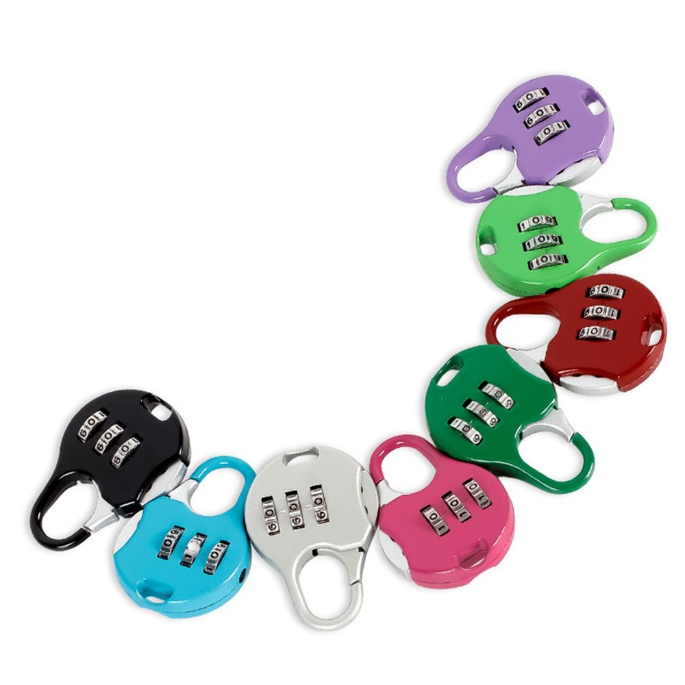 10 Pcs Customs Password Lock Keyless Padlock Combination for Suitcase