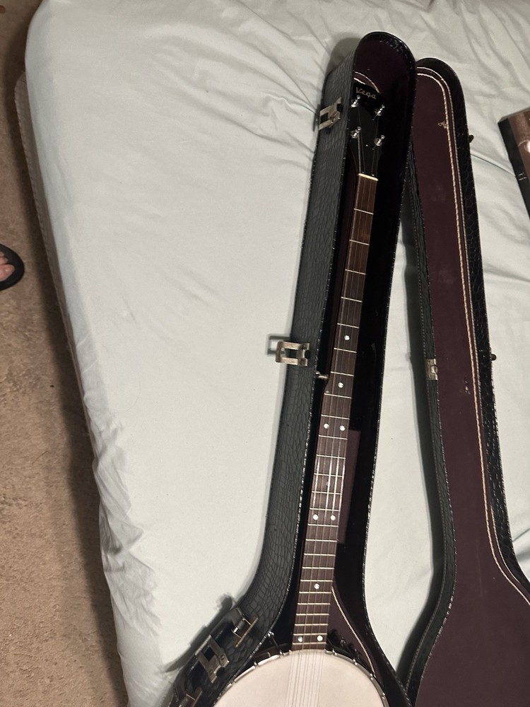 Vega Longneck SS-5 Folklore 1969 5-String Banjo Great Original Condition