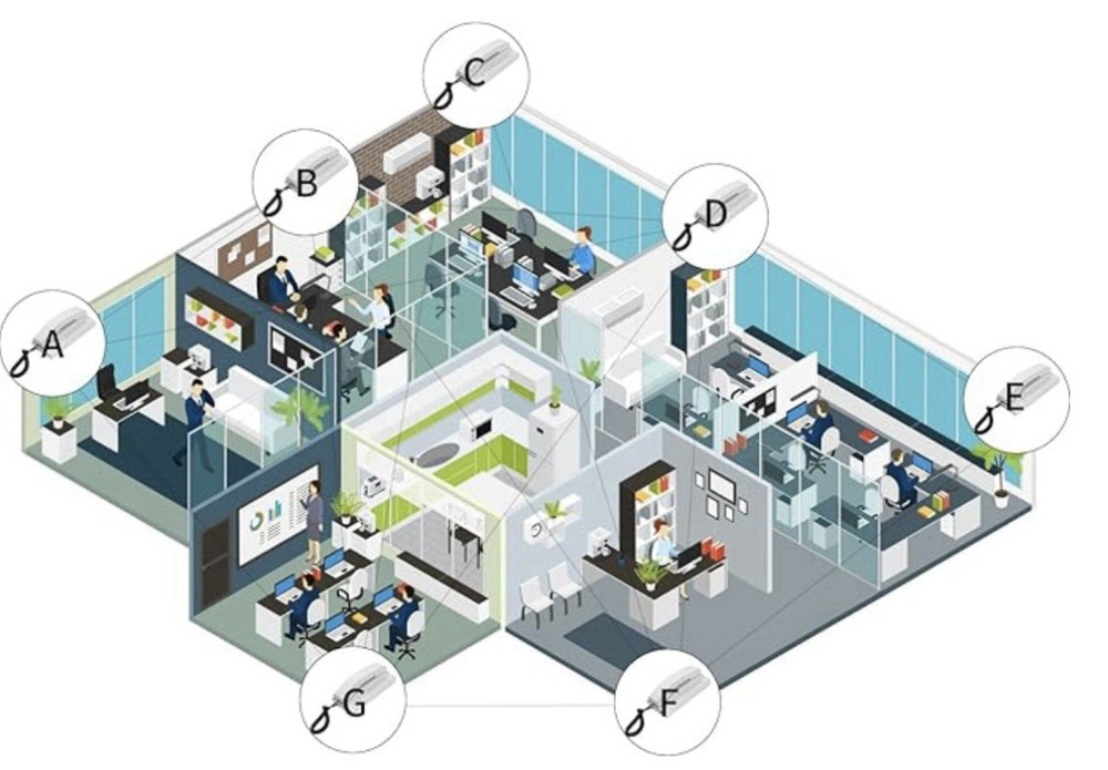 Wireless Intercom System,Intercoms Wireless with 3280 Feet Range- 2 Pack