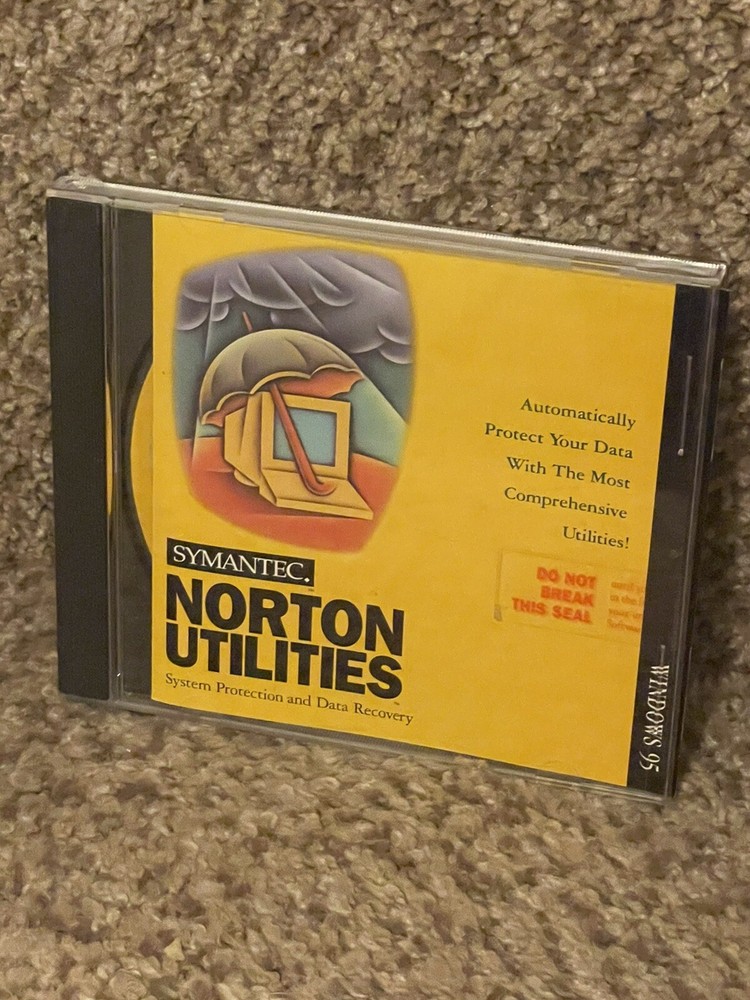 Norton Utilities Windows 95  on CD 1995 Vintage Computing