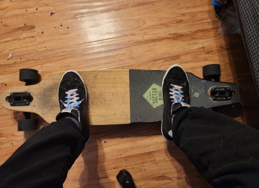 longboard skateboard complete used