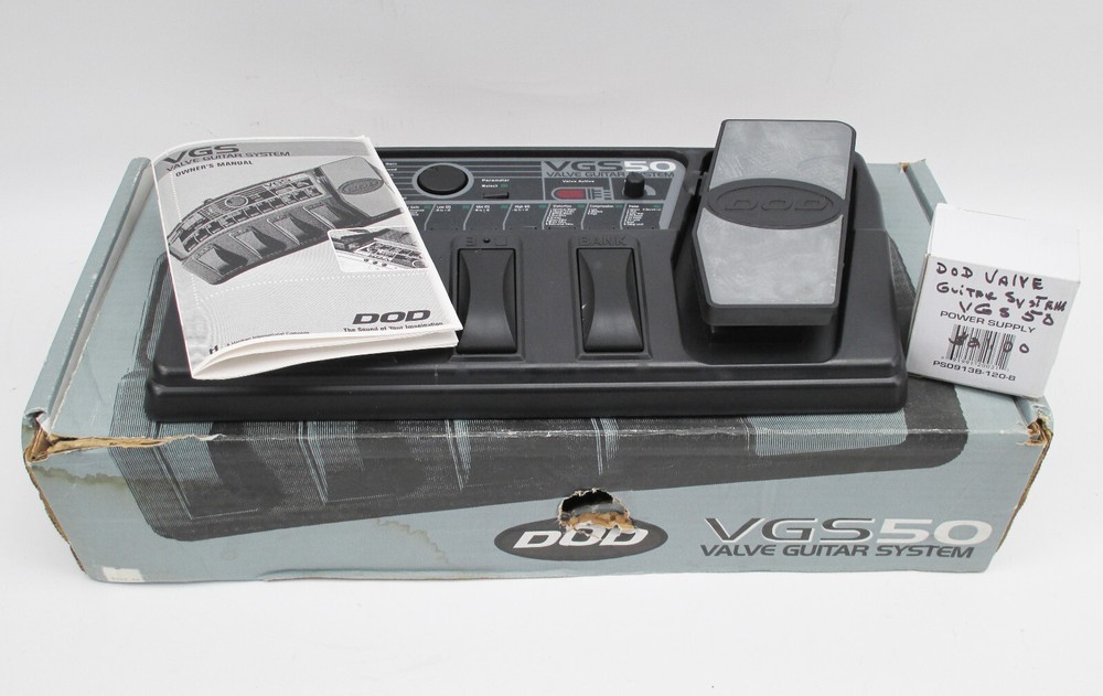 DOD VGS50 Guitar Valve Multi-Effects Processor