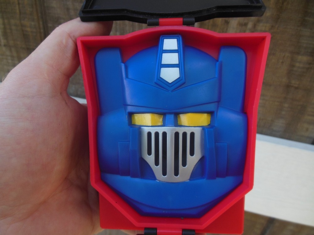 Vintage 1984 Transformers Hasbro Transistor Radio Powers On Autobot