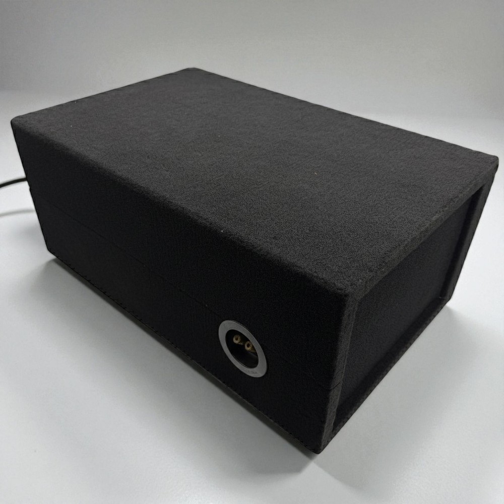 1.00 ft^3 Kerf-Vented Speaker Box Enclosure w/ Double MDF Front for 8” Subwoofer