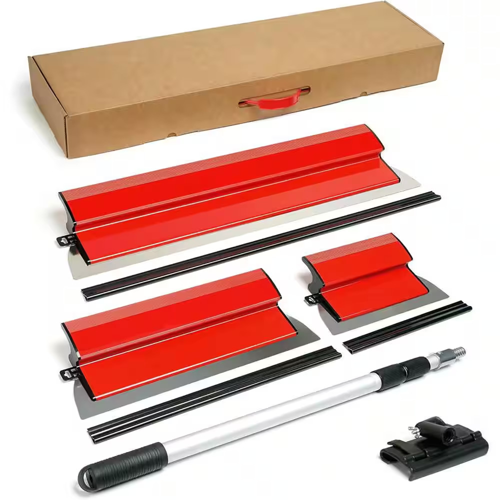 48 In. Plastic Drywall Skimming Blade Tool with Replaceable 0. 35Mm Stainless St