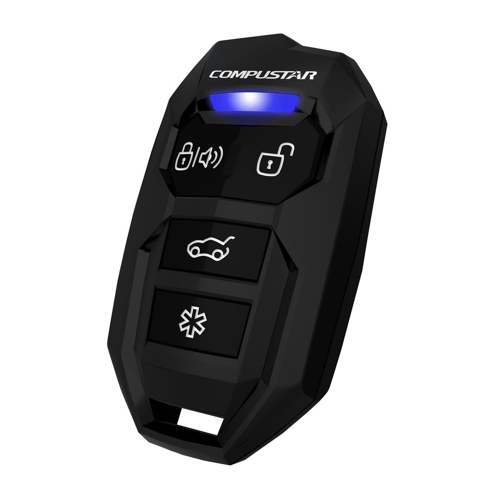 Compustar CS687-K 1-Way 200' Keyless Alarm without Siren and Code Alarm DA1 S...