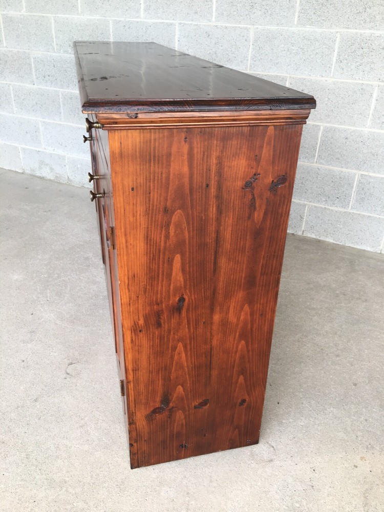 BUCKS COUNTY COLLECTION RUSTIC KNOTTY PINE BUFFET - SIDEBOARD