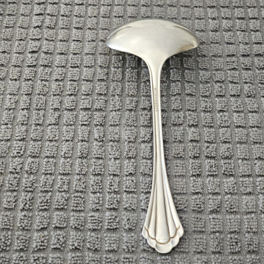 Oneida Marquette Ladle Community Stainless Flatware 7 1/2"