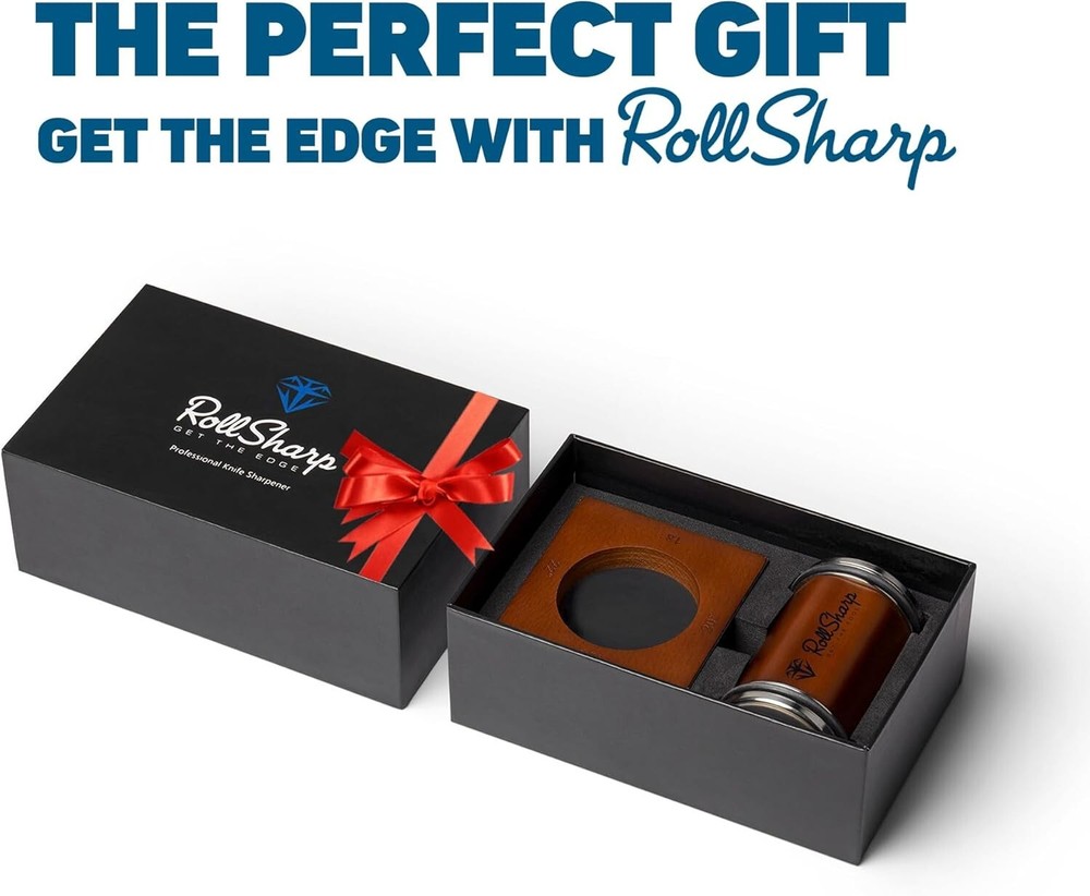 Original RollSharp - Rolling Knife Sharpener Get the Edge - Sharp Kitchen Knives