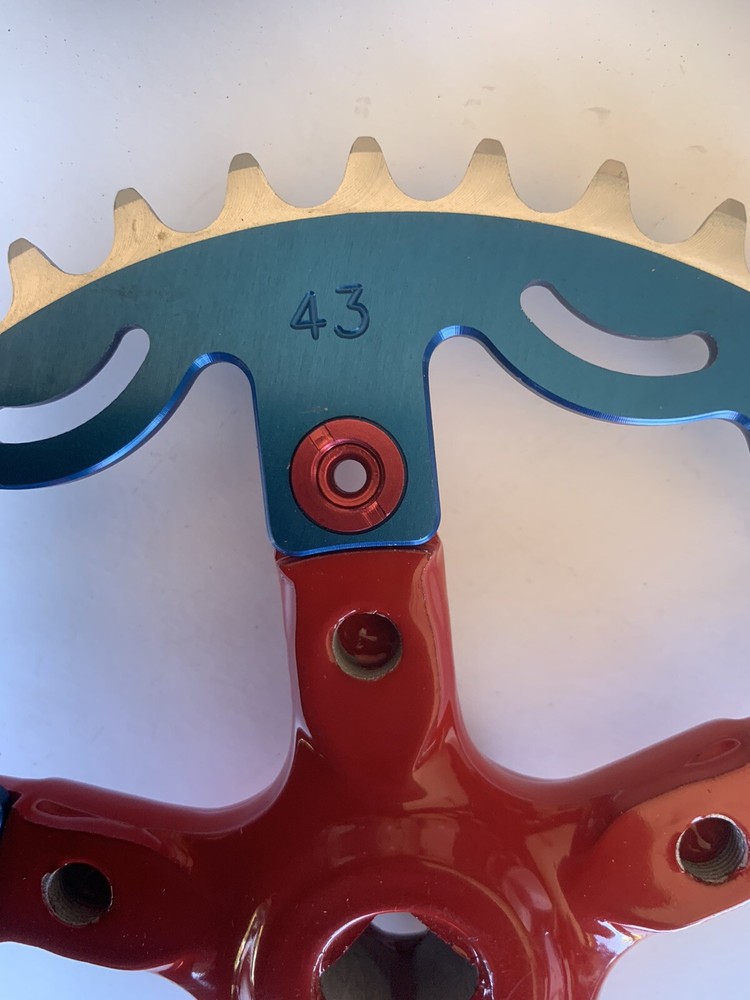 Bicycle Sprocket And Crank setup