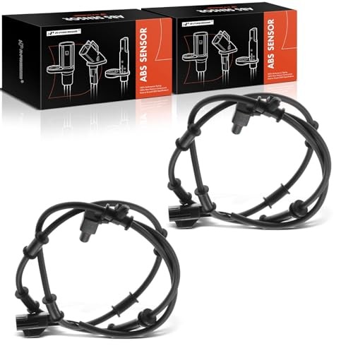 ABS Wheel Speed Sensor Compatible with Dodge Models - Ram 2500/Ram Pack of 2