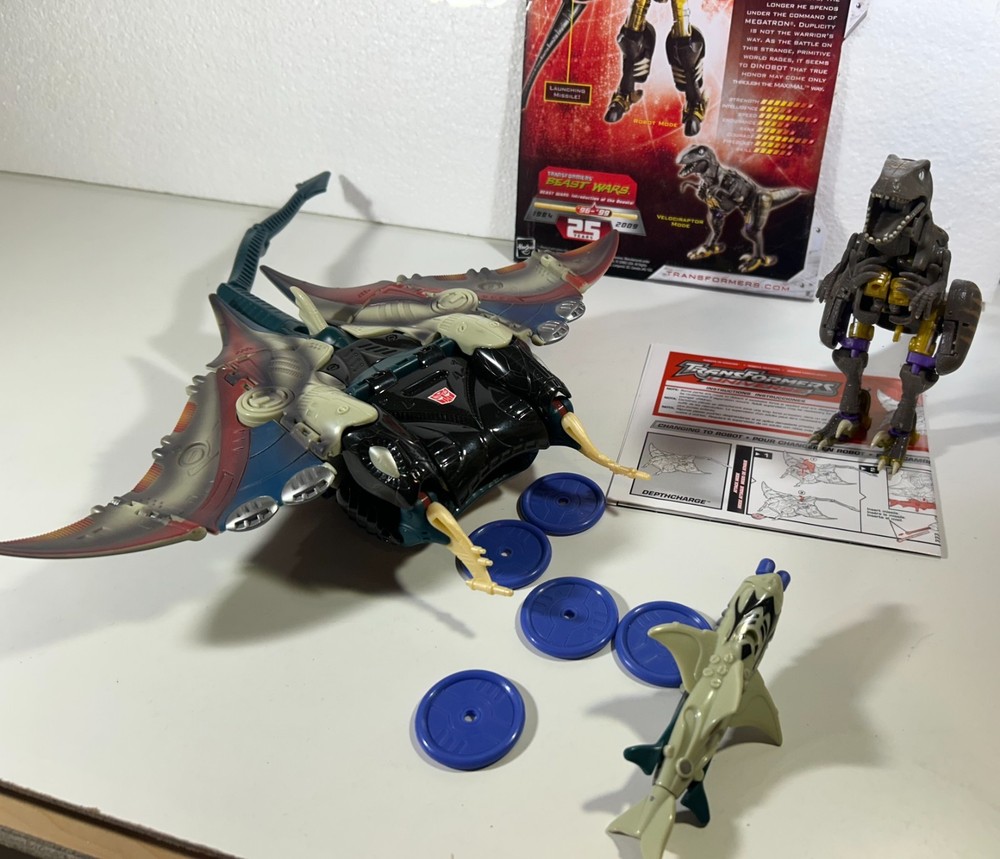 Transformers Universe Depthcharge and Dinobot lot