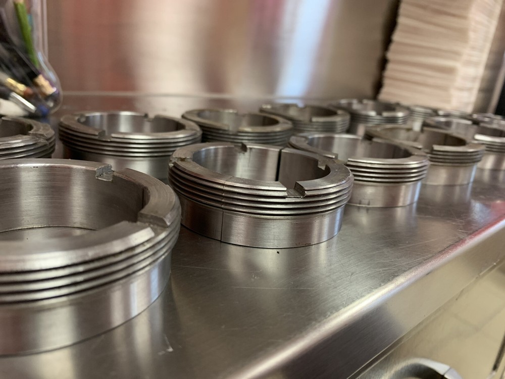 Split Nuts From Reed 4C Vise Of Iron Material Cool Round 1018