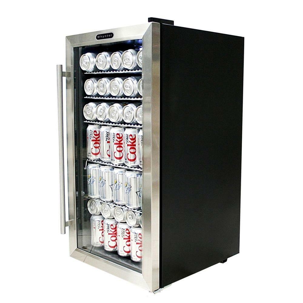 Whynter Can Cooler Reversible Door On/Off Switch LED Light 17 in. Width (12 oz)