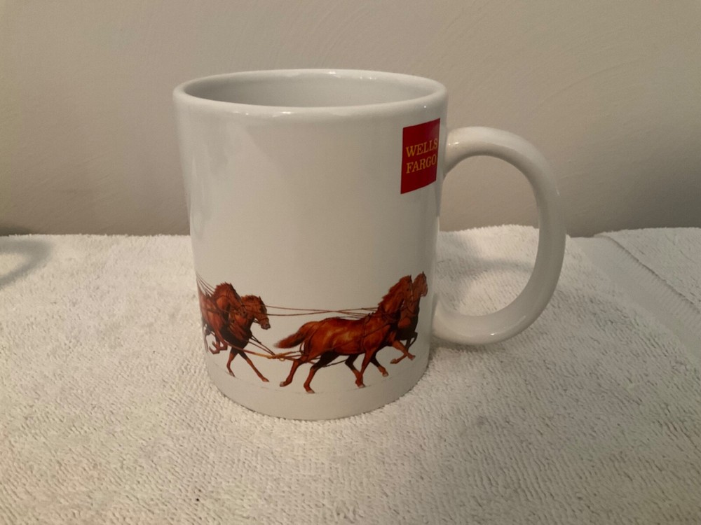 Wells Fargo Bank Stagecoach Coffee Cup 2012