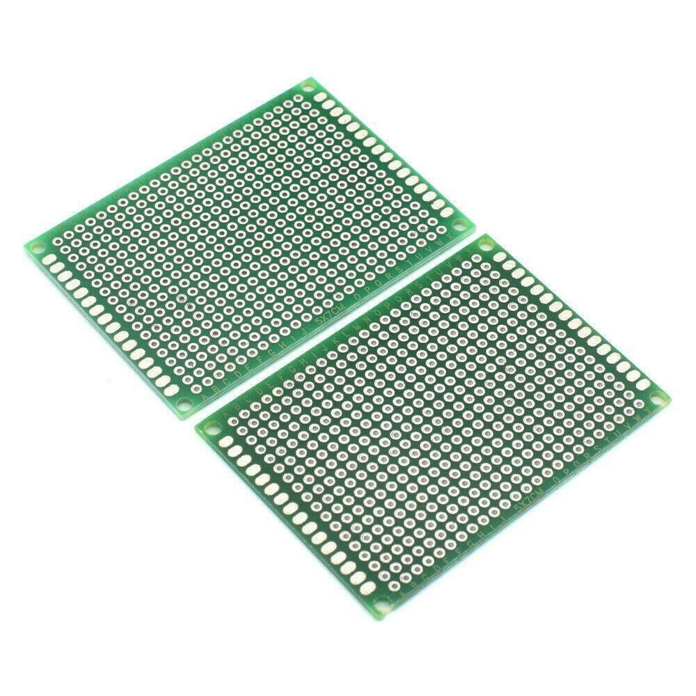 10PCS 5x7cm PCB Universal Prototype Matrix Double sided Protoboard Blank Board