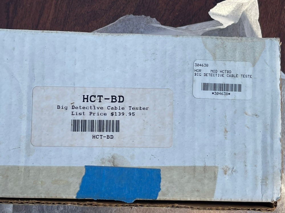 HORIZON BIG DETECTIVE CABLE TESTER HCT-BD