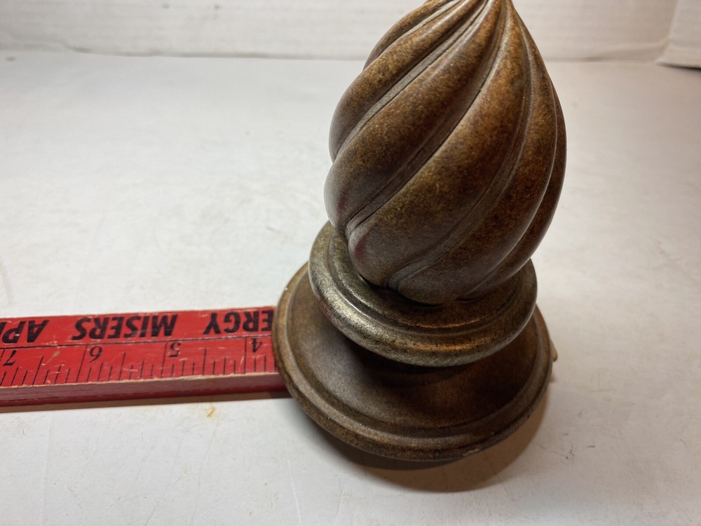 Vintage Large Resin Finial