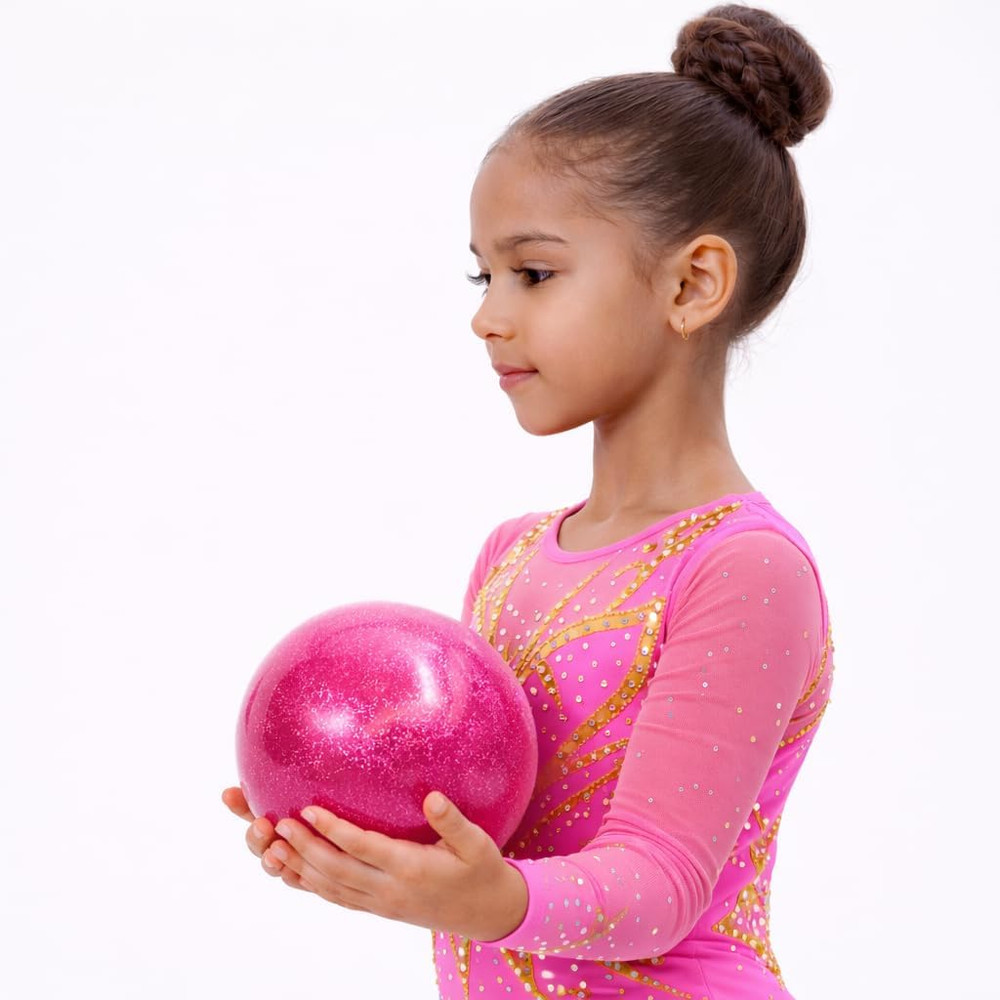 Rhythmic Gymnastic Ball for Dance Practice, Performance, Exercise, Training, Com