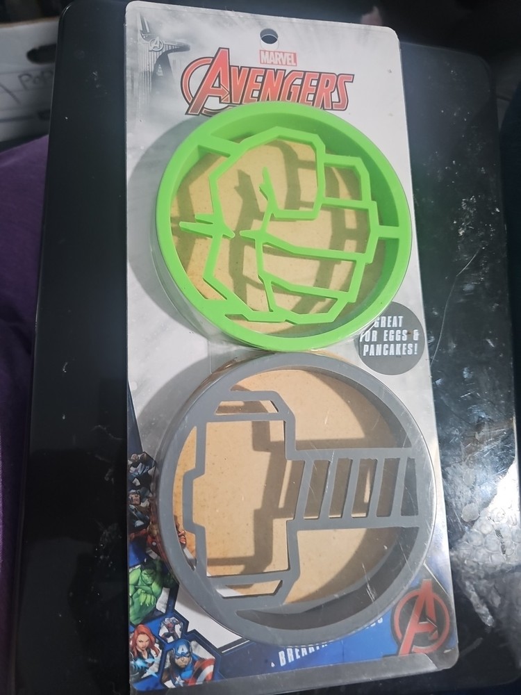 Marvel Avengers Two Silicone Breakfast Molds