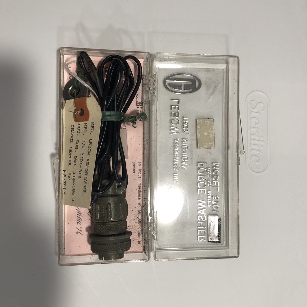 Lebow force washer model 3701-312 (bolt force sensor) New Old Stock