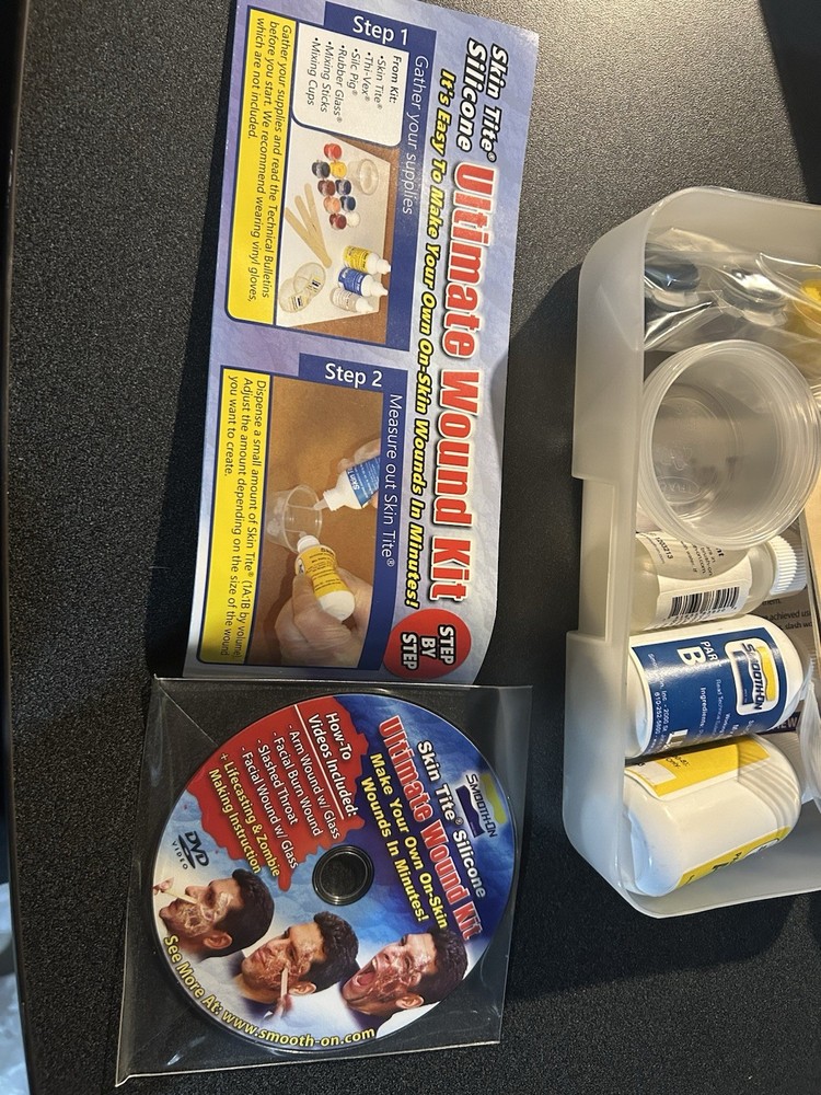 Skin Tite Silicone Ultimate Wound Kit - Visual Effects - Halloween
