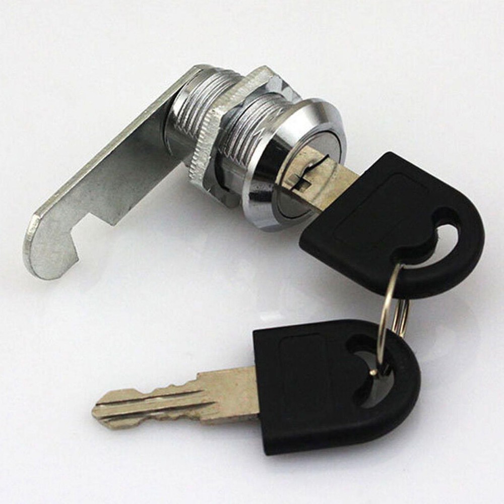 Security Mail Box Lock with 2 Key Mailbox Mail Letter Box Pro Drawer Closet Lock
