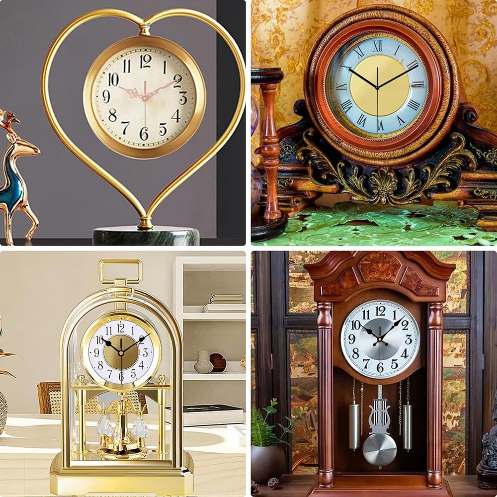 Innovative Design Pendulum Clock Mechanism with Elegant Hand Selection