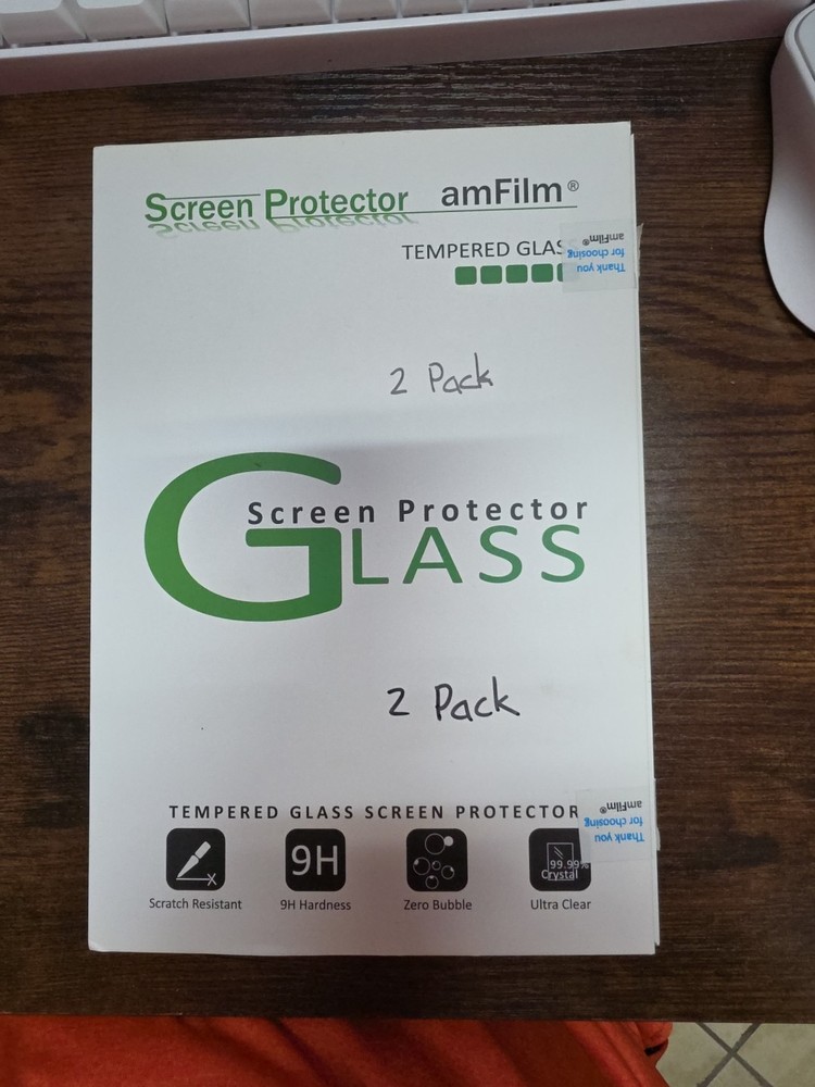 Ipad mini 4 Tempered Glass screen protector 2 pack