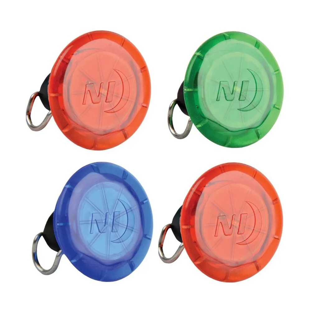 Nite Ize See'Em Mini LED Spoke Lights 4 Pack, Assorted