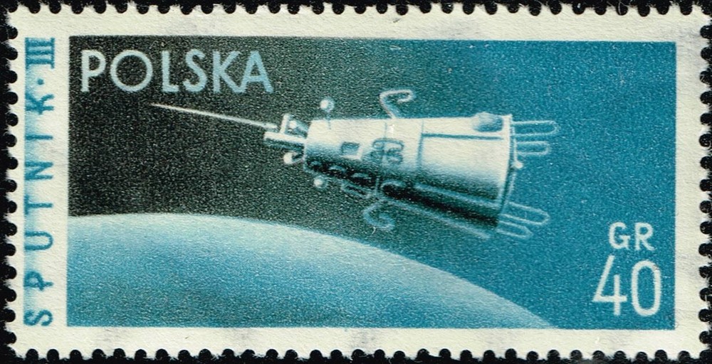 Poland Soviet Sputnik 3 Space Flight 1959 MNH A-16
