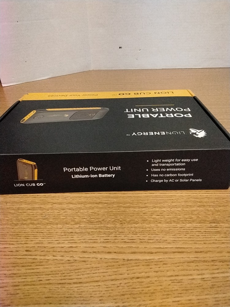 Lion Energy Portable Power Unit