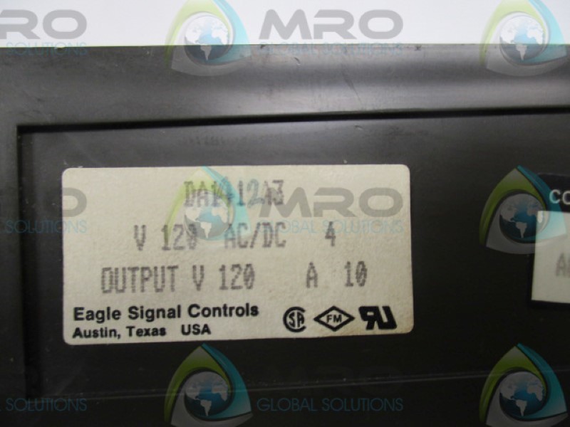 EAGLE SIGNAL DA1412A3 REPEAT CYCLE TIMER 120V UNMP