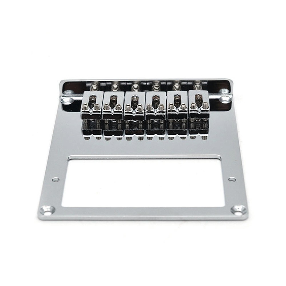 Adjustable Saddles 6 String Fixed Hardtail Bridge For Tele Telecaster Guitar K