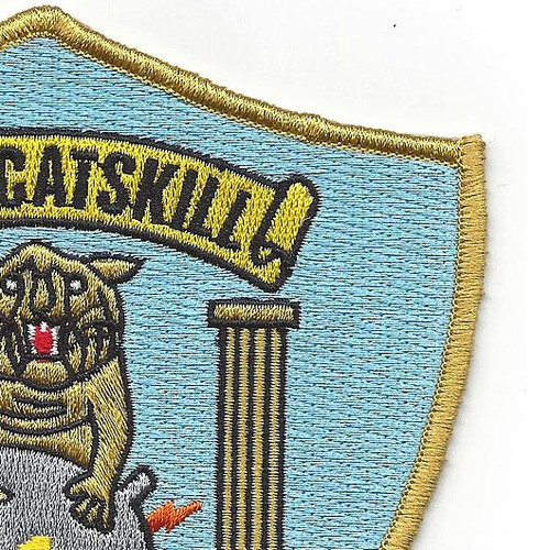USS Catskill MCS-1 Countermeasures Support Ship Patch