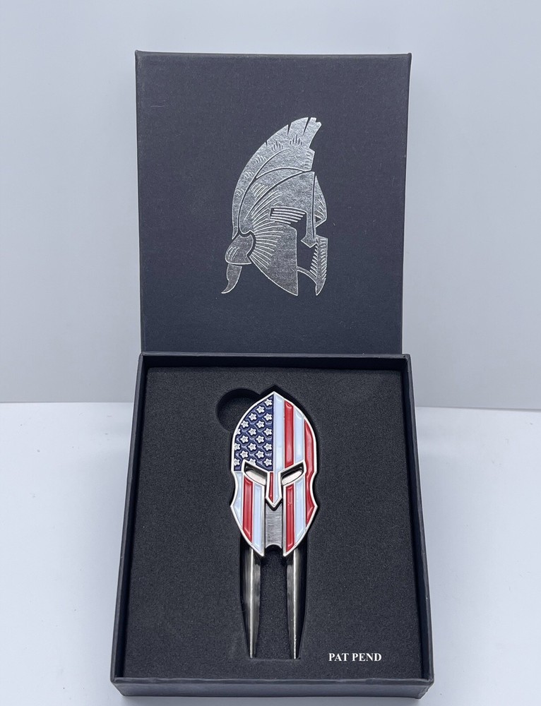 SPARTAN FLAG DIVOT TOOL & BALL MARKER