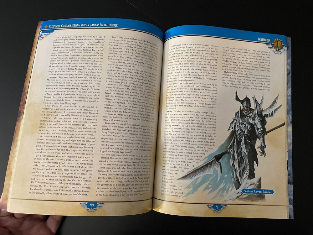 Pathfinder The Complete Advanced Feats + Irrisen Mythical Monsters EX BX T5