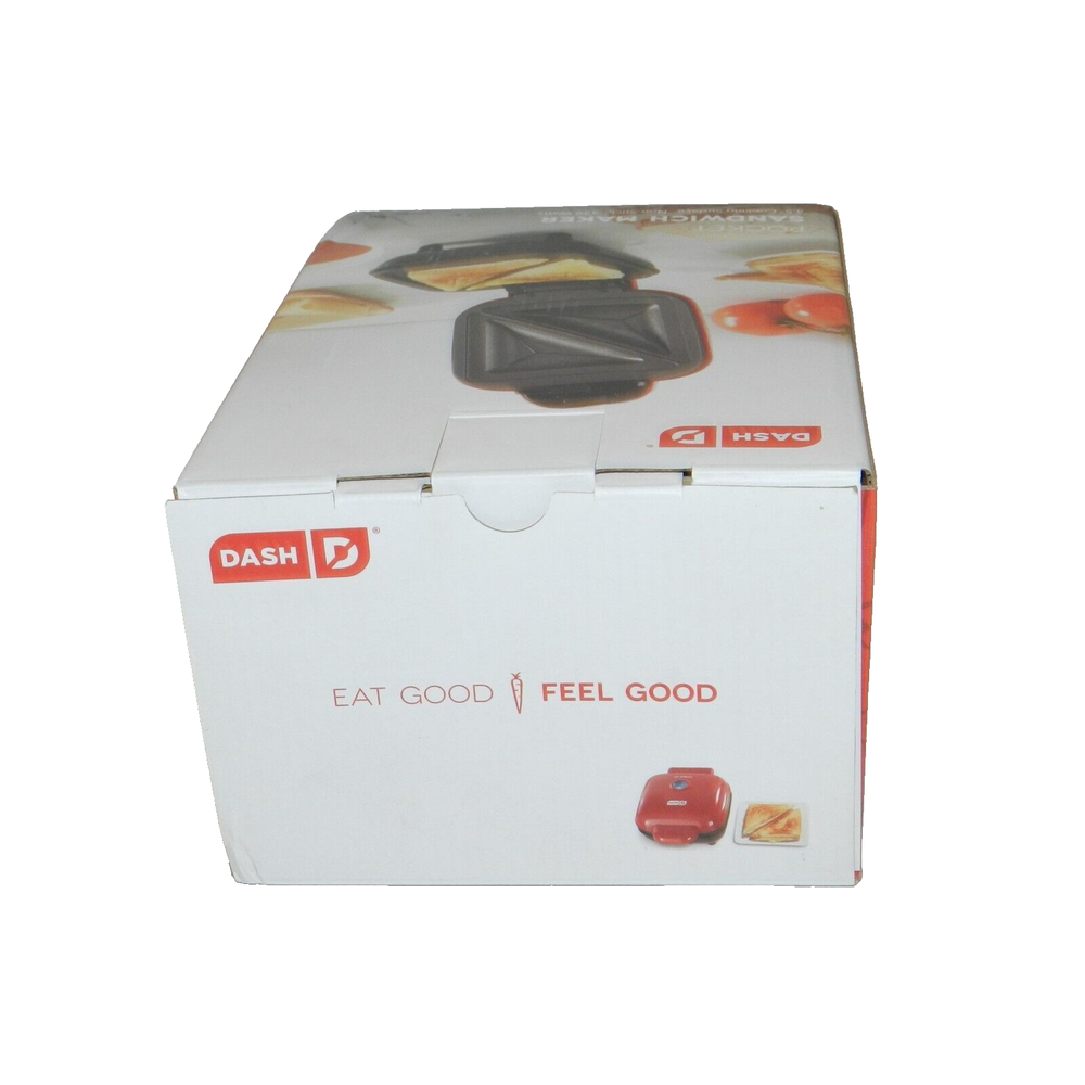 Dash Pocket Sandwich Panini Maker Nonstick 4.5 inch Cooking Surface