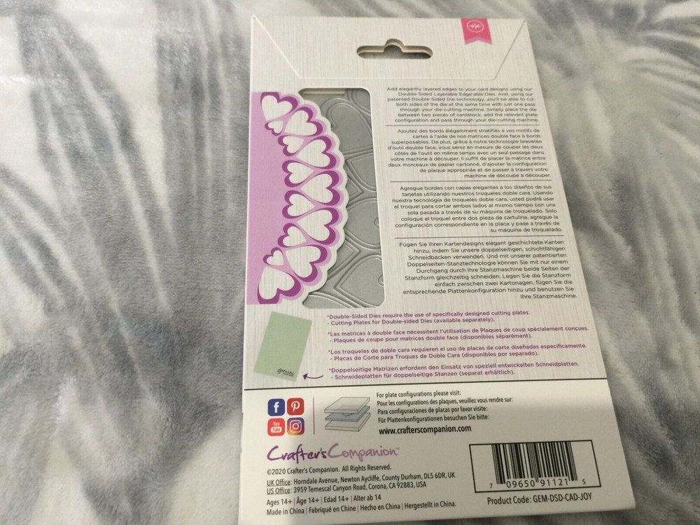 Gemini Layerable Edge'able Double-sided Dies Crafter's Companion