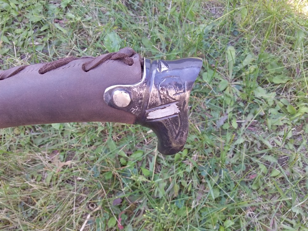 Axe, functional replica of the Iron Battle axe from computer games (Other model)