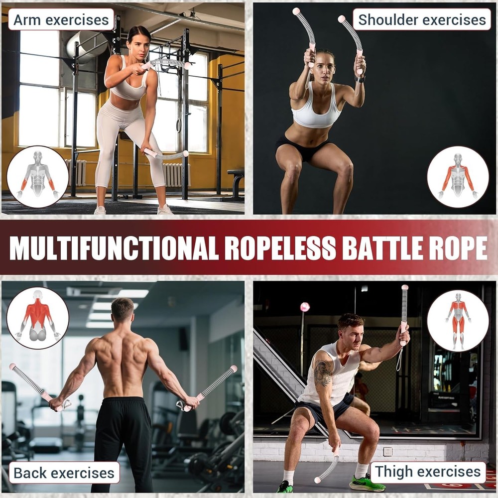 Effective HIIT Exercise Rope for Men & Women