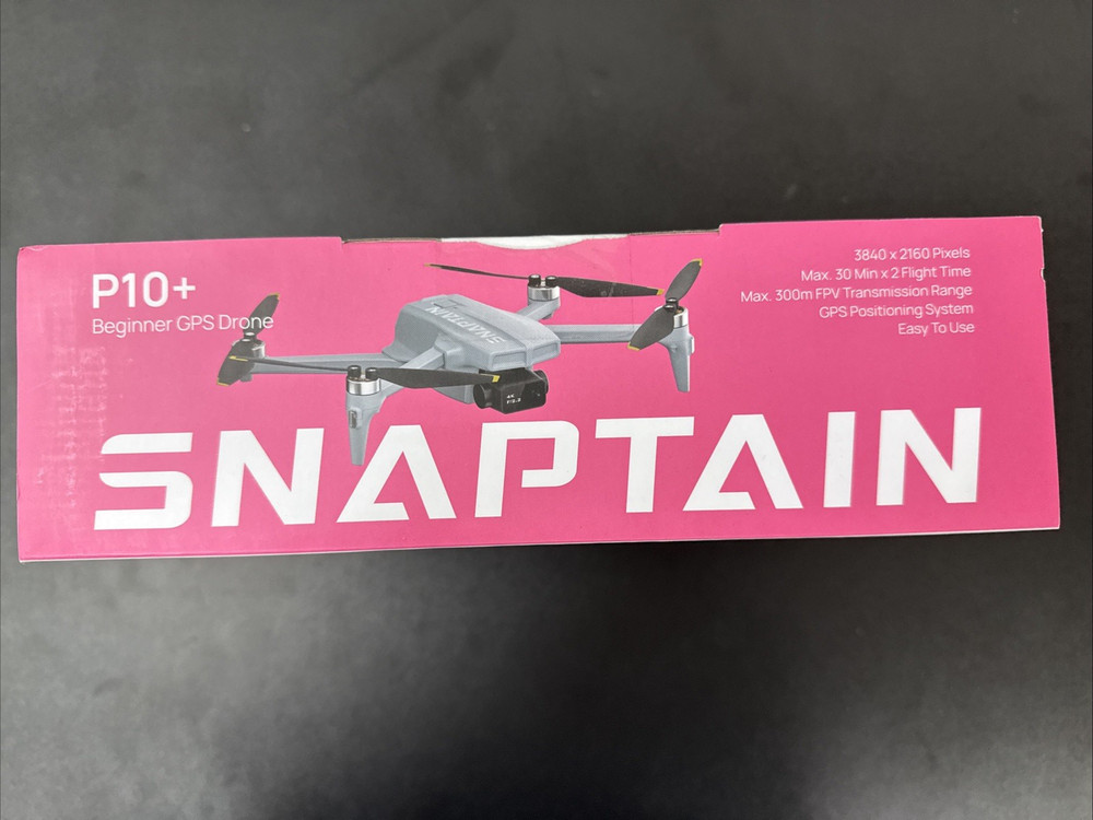 SNAPTAIN P10+ GPS 4K Camera Drone with Remote Controller Beginner Quadcopter