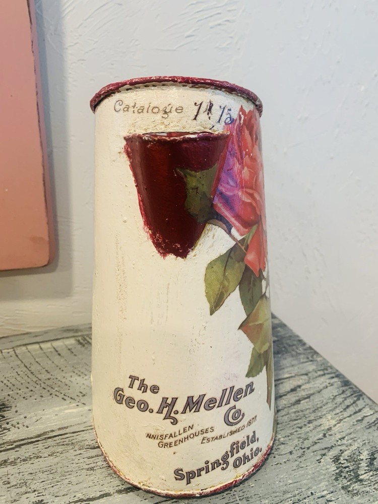 Rose themed Metal Water Can