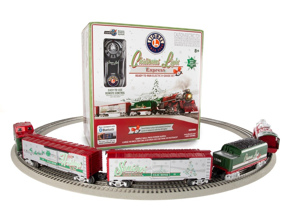 Lionel 2123100 Christmas Light Express Light Upgraded