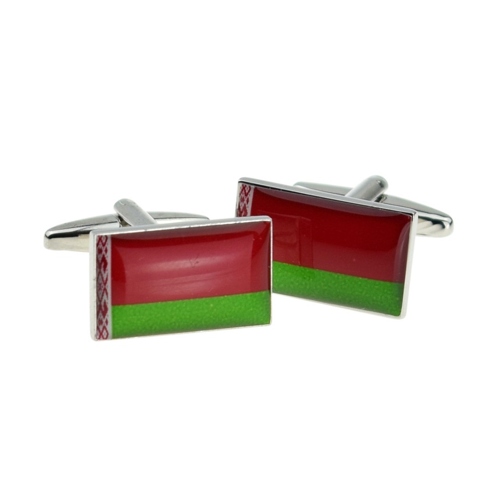 Belarus Flag Cufflinks X2BOCF076